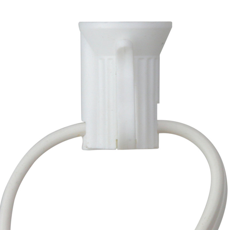 Ensemble de douilles commerciales C7, H 0,5 po x l 1200 po x P 0,5 po, Blanc