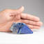 Lapis lazuli poli de l'Afghanistan (254 grammes)