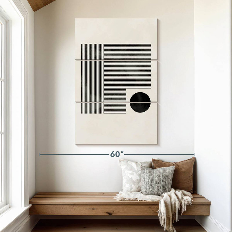 Carré minimaliste Avery, H 38 po x l 24 po
