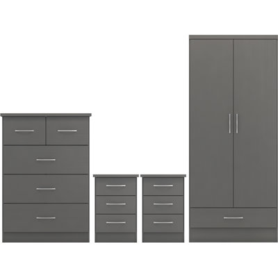 Cascio 4 Piece Bedroom Set