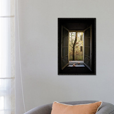 Autumn In Asylum by Marco Tagliarino - Floater Frame Print on Canvas