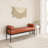 Barrow Faux Leather Upholstered Bench