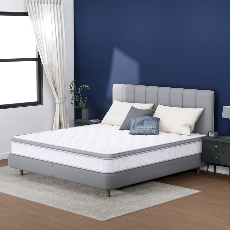 10" Medium Cooling Gel Hybrid Mattress, Full, 10"