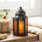 Moroccan Candle Lantern Decorative Candle Holder Lamp for Table or Hanging, Ramadan Decorations, Weddings, Indoor Home Decor, Outdoor Patio or Porch (Set of 2)-656086469-656086466
