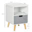 40.01 cm W Bedside Table