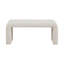 Banc Boucle crème l 42 po
