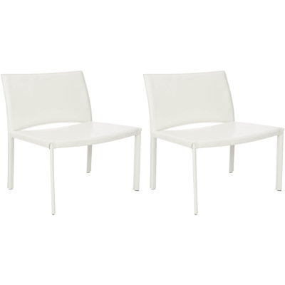 Faux Leather Side Chair