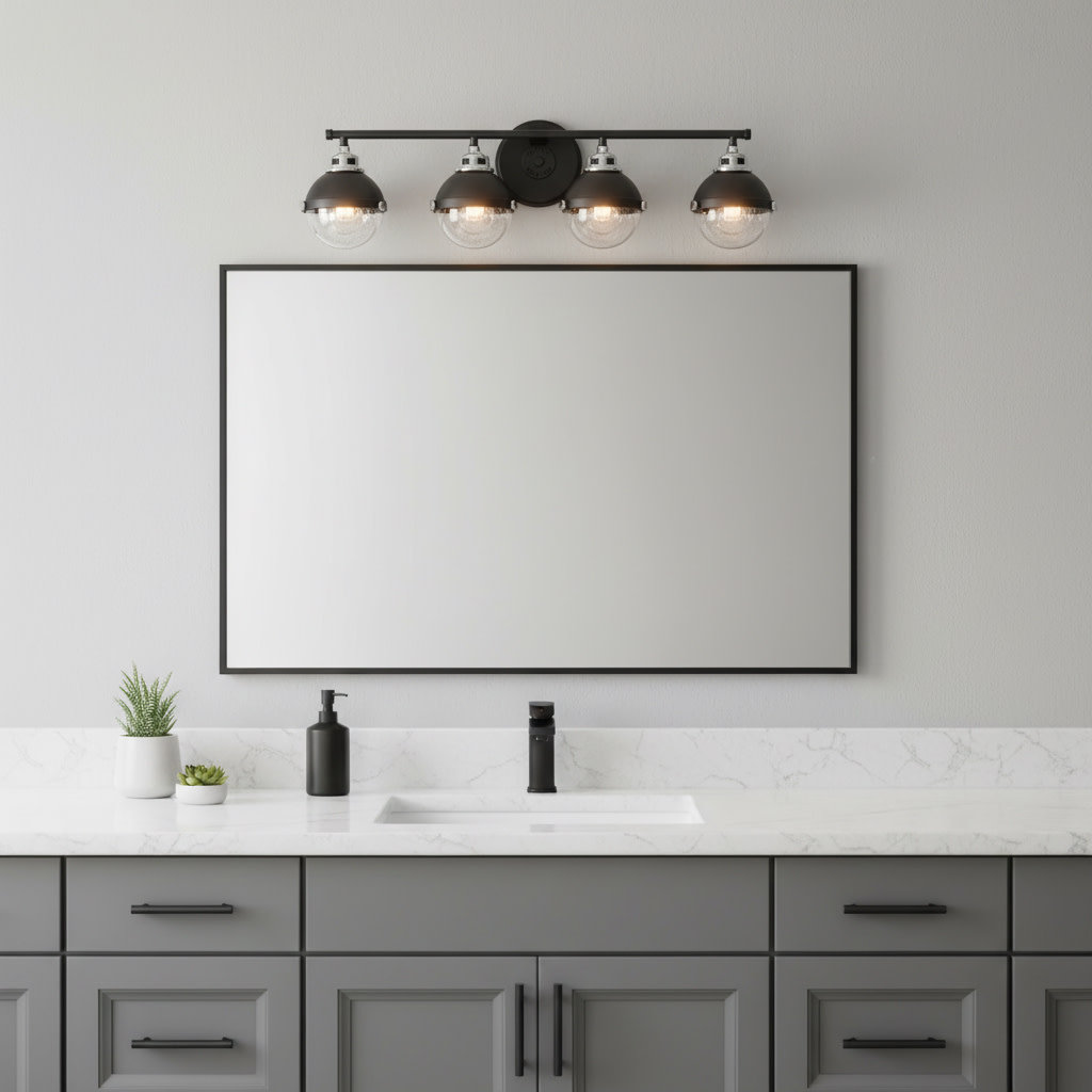 Kyoto 4-Light Dimmable Vanity Light