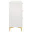 Commode rectangulaire à 6 tiroirs
