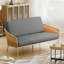 Housse pour canapé-lit réversible en tissu de polyester réversible avec fermeture à glissière 3 côtés-87758523-96484499