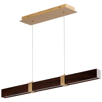 Nubell 1 - Light LED Kitchen Island Pendant