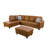 Semi PU Synthetic Leather Storage Ottoman-1686062880