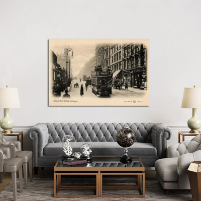 Glasgow by Alan Paul - Wrapped Canvas Print