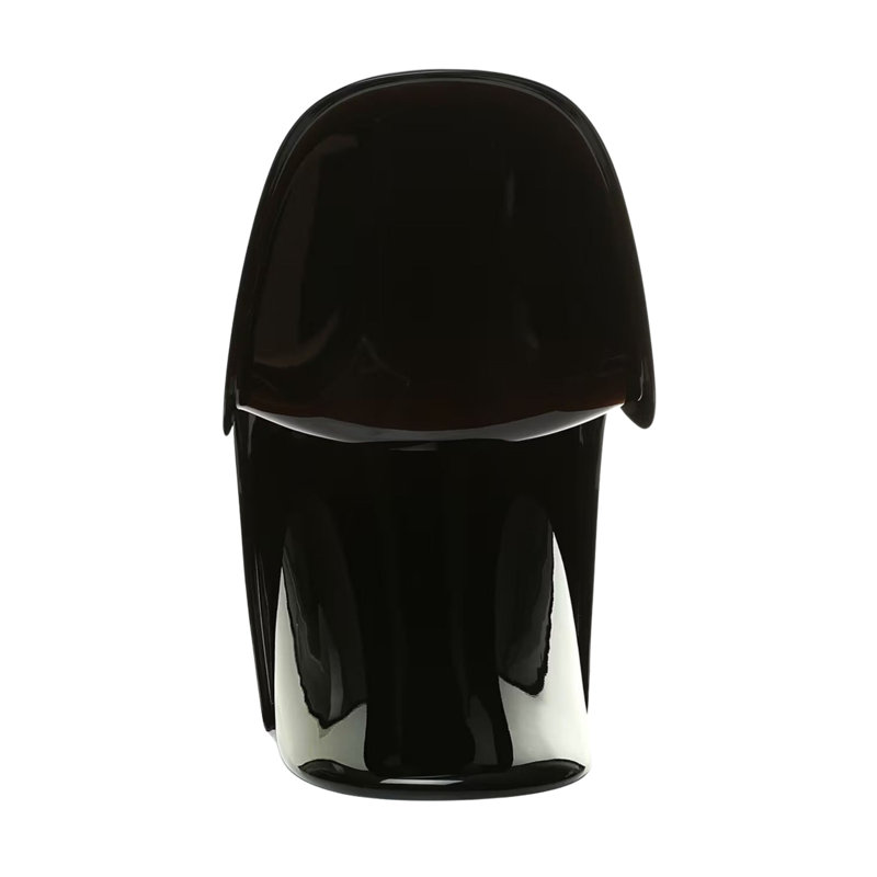Modholic Wave Chair, Black Glossy, Black