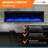 SimpliFire Allusion Platinum Linear Electric Fireplace-94384656