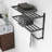 Molyneaux 2 Piece Stainless Steel Accent Shelf with Towel Bar-366364716