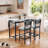 Eyoas 2 - Person Four Leg Dining Set-538959559