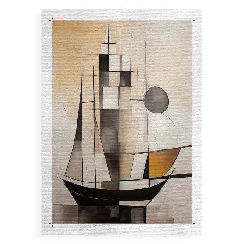 NAUTICAL Series CCCCLXXIX - Impression sur toile seulement - NON CADRE, H 18 po x l 12 po