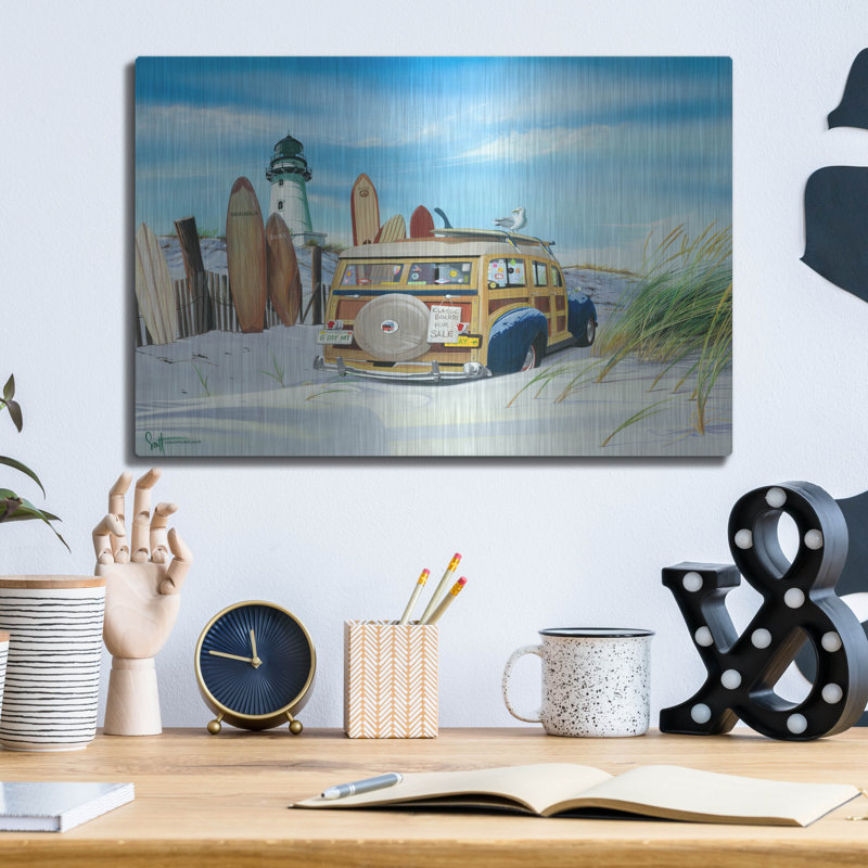Art mural en métal Winston Porter «Gday Mate» par Scott Westmoreland, H 12 po x l 16 po