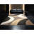 Soft Plush Ealey Art Deco Arc Area Rug in Gray – Beige Binding-916047210