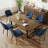 Modern Upholstered Dining Chairs with Solid Wood Legs-2003041345
