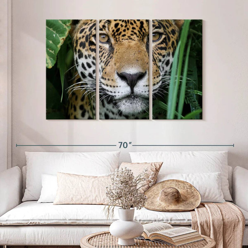 Jaguar de la Amazonie, H 32 po x l 50 po