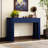 Entryway Table With Fluted Design