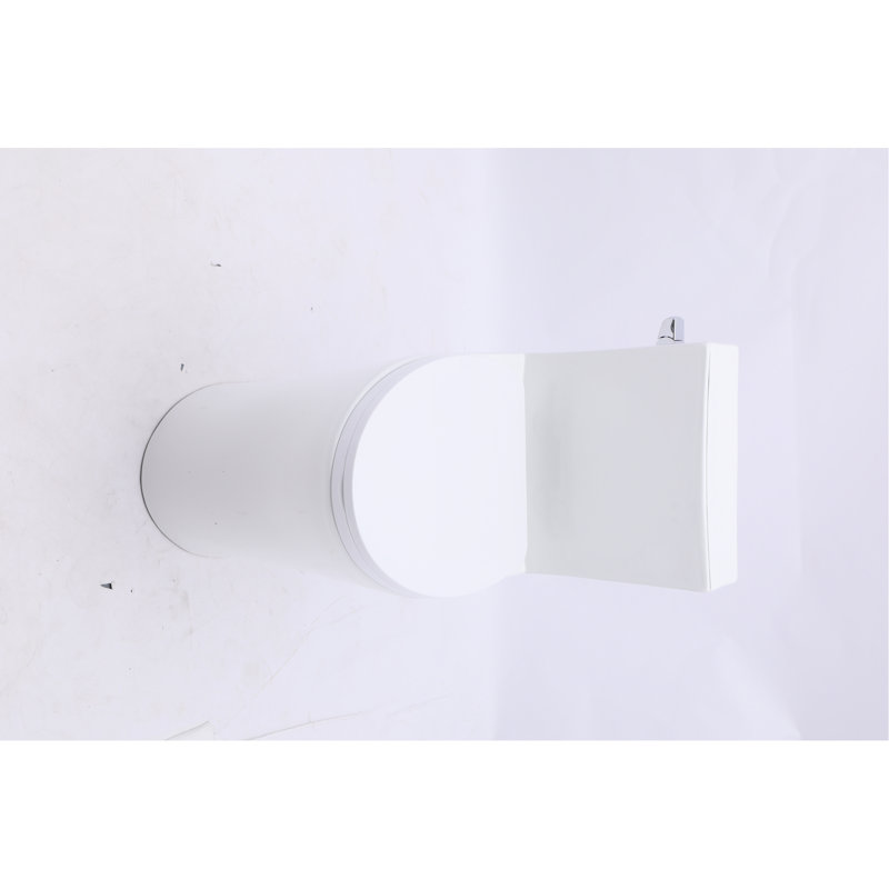 Toilette allongée 1,28 po. Hauteur de la chaise: 12 po. Ensemble de bagues de cire blanches à haut rendement à fermeture en douceur et tranquillité. 1000 s.
