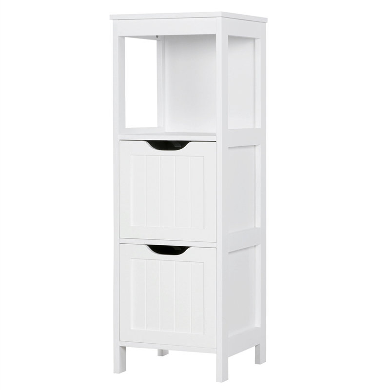 Zemple Bathroom Cabinet, White