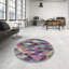 Tapis rose/vert à motifs/vert/bleu marine-1006854221