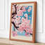 Cherry Blossom Branch Botanical - Wrapped Canvas-626181461-626181462
