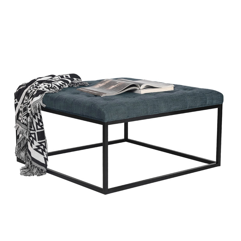 Velvet Upholstered Bench