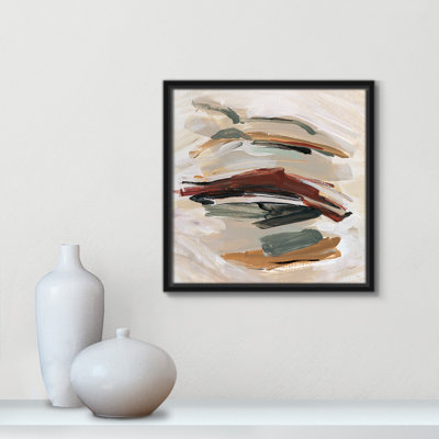 «Carmina Spring Shadows» par Susan Jill - peinture sur toile à cadre flottant