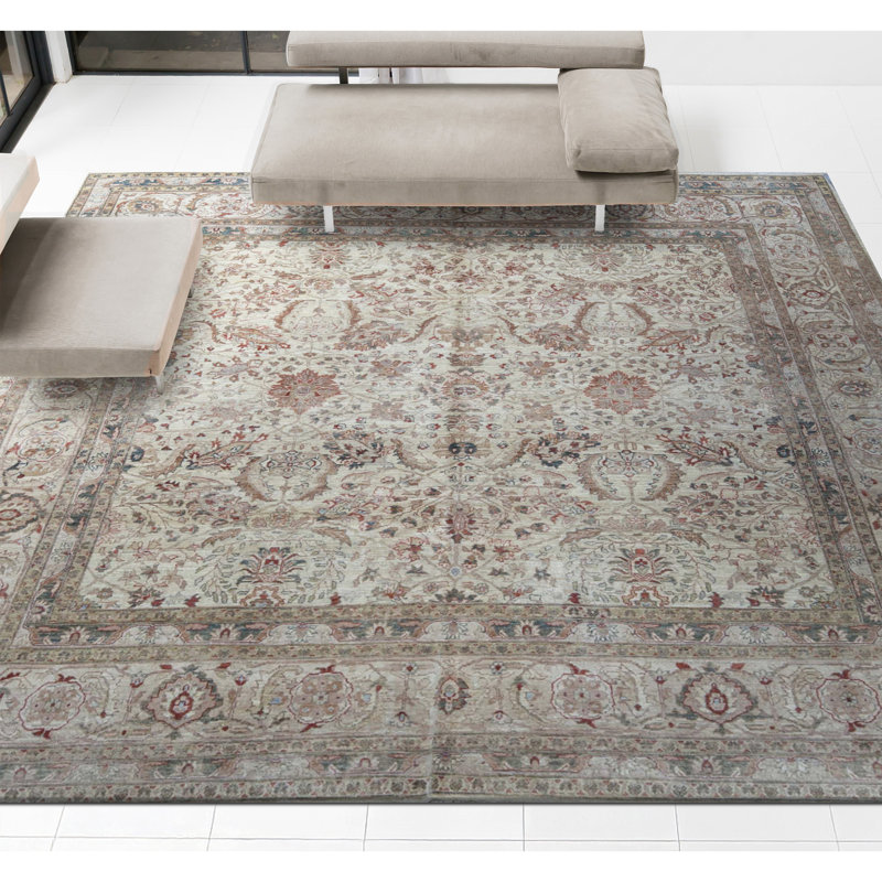 Wool Oriental Area Rug