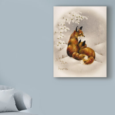 " Forever Foxes " by Peggy Harris
