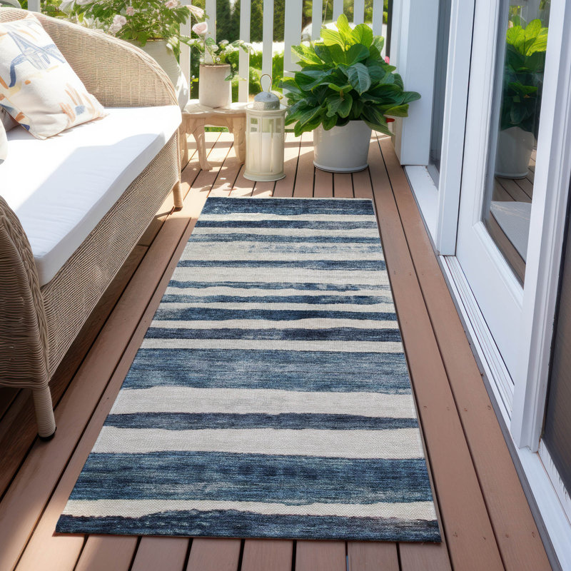 Tapis intérieur / extérieur lavable en machine Cicel ACN1191, Tapis de couloir 2 pi 3 po x 7 pi 6 po
