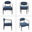 Fauteuil d'appoint rembourré Mid-Century