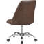 Fauteuil ajustable pour bureau brun