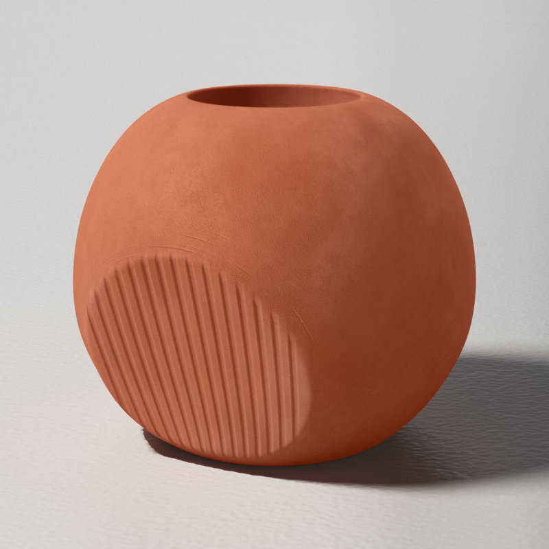 Henrick 4.25'' Handmade Ceramic Table Vase