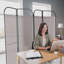 Paravents pliables, cloison de séparation, pour chambre à coucher, salon, bureau, 68 x 71 pouces, valse-1751388055