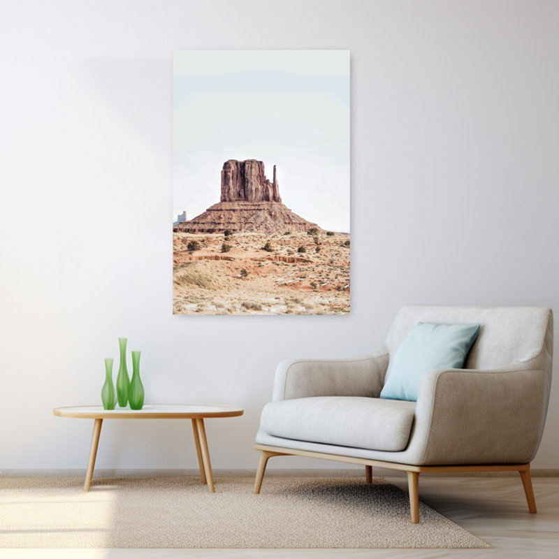 Art mural contemporain Mitten, 48" H x 32" W
