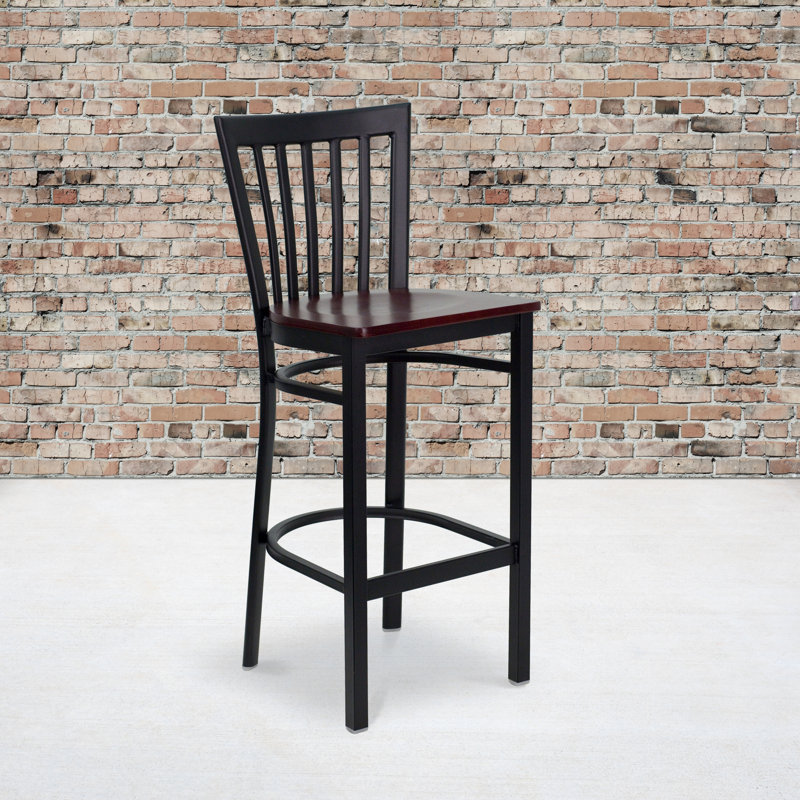 tabouret de bar  Chafin, Noir, Tabouret de bar (assise de 30 po de hauteur), 2