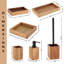 Ensemble d'accessoires de salle de bain Acacia, 6 pièces