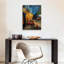 Van Gogh Cafe Terrace Framed Canvas Wall Art for Vintage Decor 30x40cm