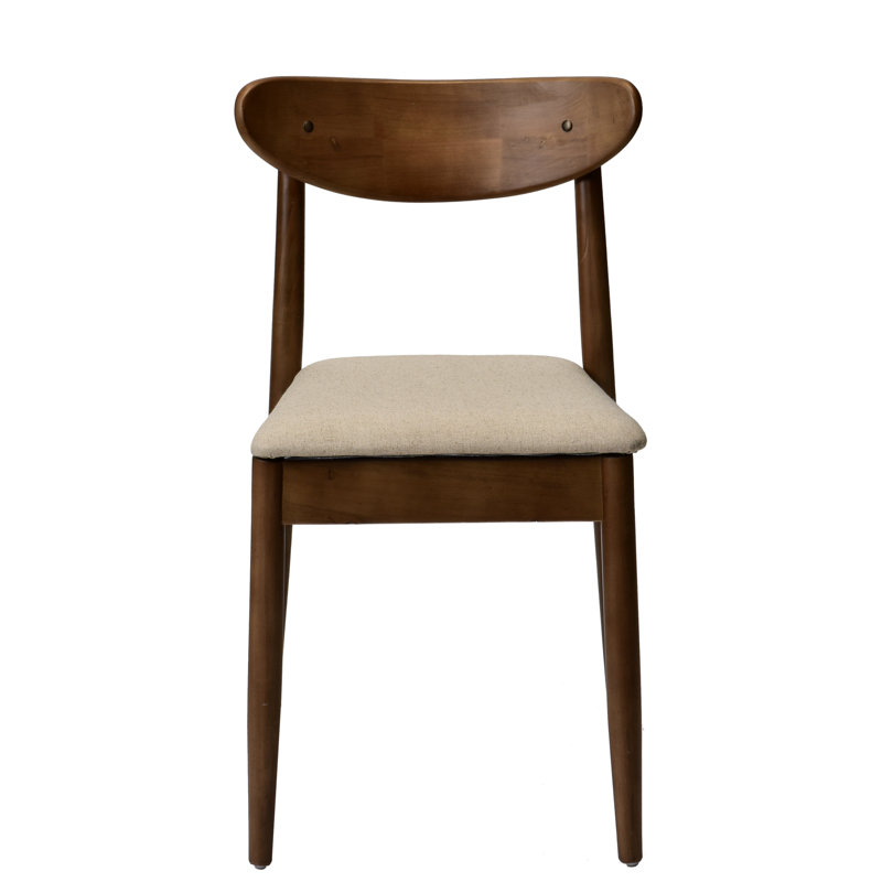 Chaise d'appoint Helina, Noyer foncé