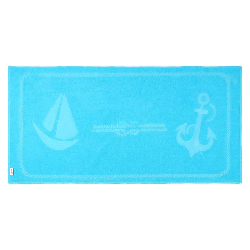 Sail Beach Towel, Turquoise