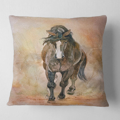 Animal Print Throw Pillow