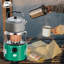 Réchaud de camping au propane 2 en 1 avec étui de transport CAYNEL, réchaud à gaz liquéfié pour camping en plein air, barbecue de randonnée.-96371843