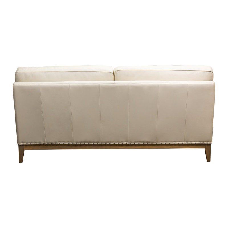 Bowery Loveseat in Collins Celadon, Ashland Pearl