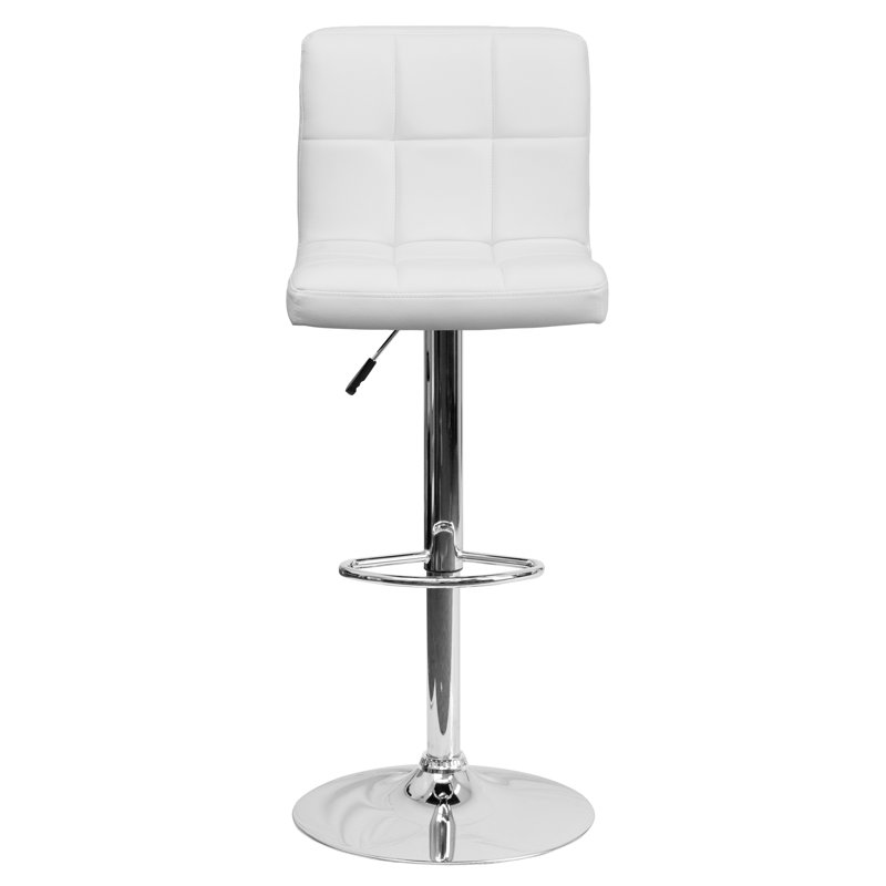 Tabouret de bar Leonardo, Blanc